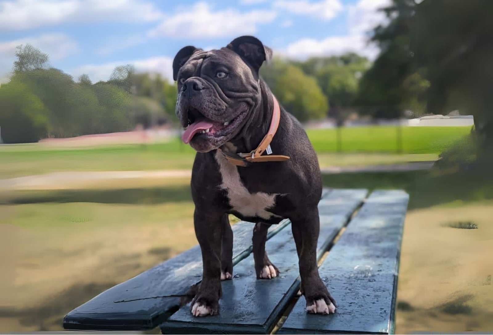 Gemstone Bulldogges family-raised Olde English Bulldogge 2